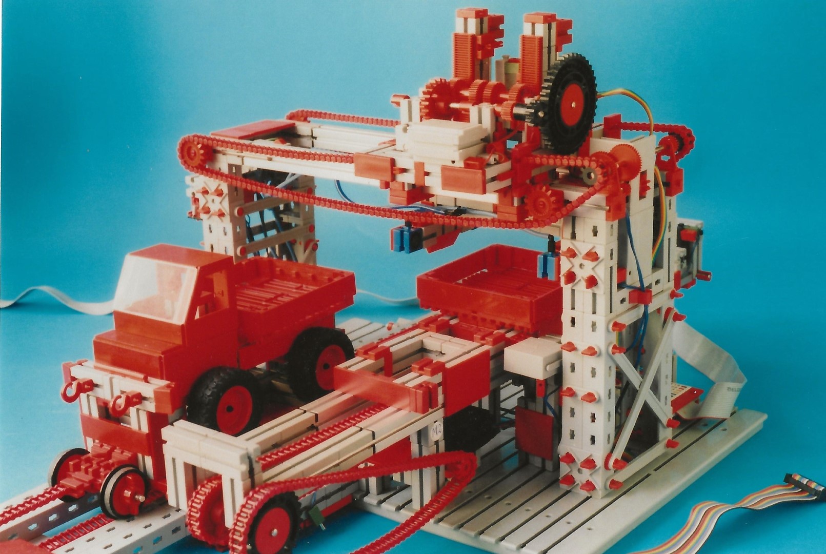 Assemblagefabriek laadbakmontage