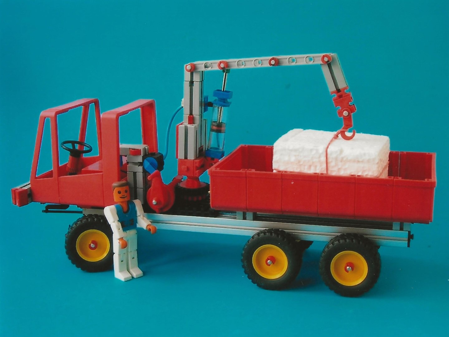 Vrachtwagen met Lastkraan